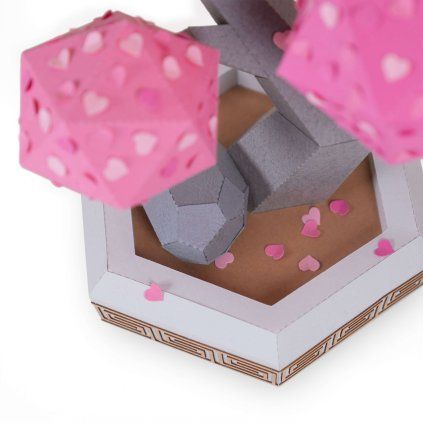 Bonsai Zamilovaných – papírový 3D model PaperTime