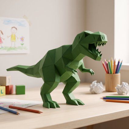 T-Rex – papírový 3D model PaperTime