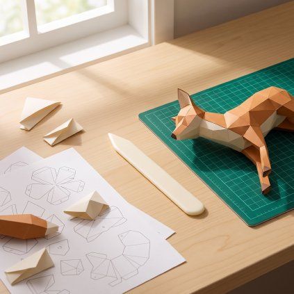 Nástroj na ohýbání papíru – papírový 3D model PaperTime