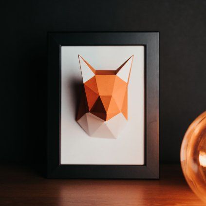 Liška Mini – papírový 3D model PaperTime