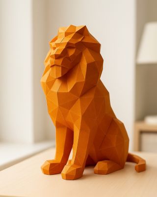 Dejte domovu sílu, styl a trochu hrdosti. 🦁 Lev je naším papírovým králem. Každý dílek se spojí v nádhernou dekoraci,...