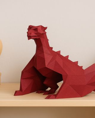 Legenda ožívá – v papírové podobě! 🐉 Drak z PaperTime je zábavný, detailní a plný fantazie. Každý dílek skládáte s napětím...