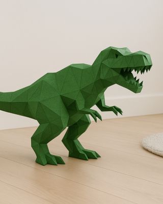 Král pravěku je zpět – a z papíru! 🦖 Naše novinka T-Rex je zábavná 3D skládačka, kterou si zamilují děti i dospělí....