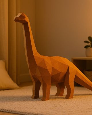 Pozor, pravěk ožívá! 🦖 Náš papírový Dinosaurus je zábavná skládačka, kterou zvládne každý malý archeolog. Stačí lepidlo,...