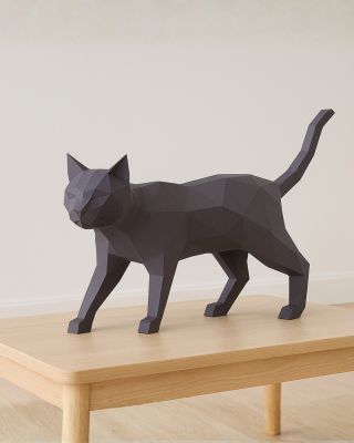 Elegantní, klidná a nikdy neshodí vázu! 🐱 Naše papírová Kočka je stylová skládačka pro všechny, kdo milují zvířata i...