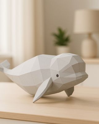 Hledáte dárek, který potěší a zklidní? 🐋 Běluha je přesně to, co potřebujete – papírový model, který se skládá snadno a...