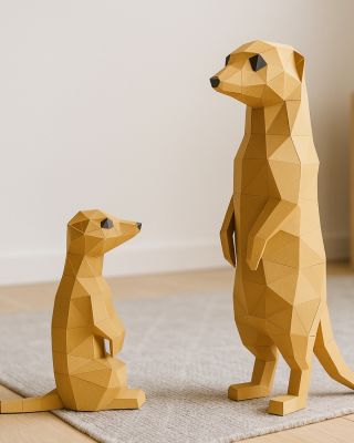 Zvedněte hlavičky – nové Surikaty dorazily! 🐾 Zvědavé, veselé a papírové. Skládání je jednoduché, zábavné a výsledkem...