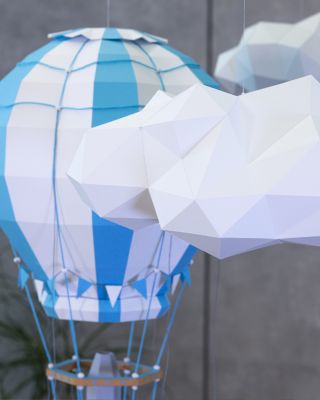 ☁️ Lehčí než vzduch, krásnější než sen. Papírová oblaka promění každý pokoj v klidné nebe plné fantazie. Zavěs je ke...