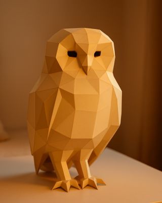 Ticho, tvoří se! 🦉 Papírová Sova z PaperTime je ideální pro milovníky klidu, knih a tvoření. Každý dílek zapadne na své...