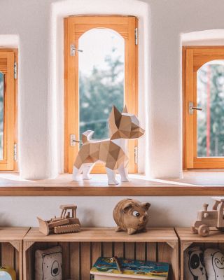 🐶 Věrný parťák, který na vás vždycky počká doma. Papírového pejska si složíte v klidu u stolu a udělá radost dětem i...