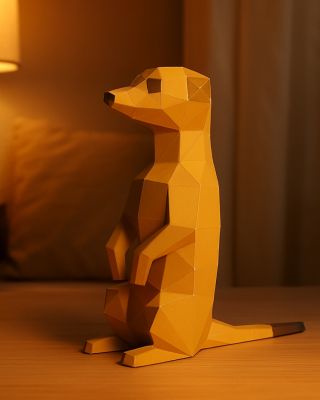 Přivítejte africké duo, které nikdy nezlobí 🐾 Naše papírové Surikaty přinesou do pokoje trochu savany, smíchu a radosti....